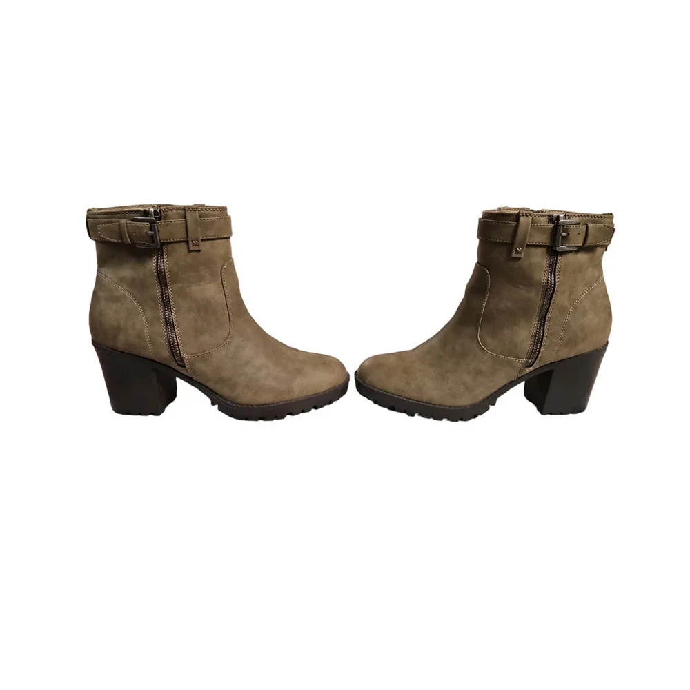 Report Medium Heel Ankle Boot‎